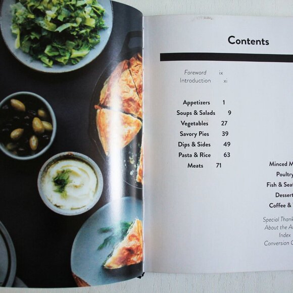 My Big Fat Greek Cookbook Christos Sourligas Hardcover Book 2019 - Picture 5 of 5